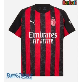 AC Milan Tricou Fotbal Replică 2025-26 Barbati Acasa